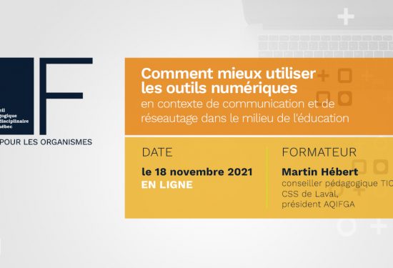 Formation pour les organismes