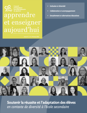 revue apprendre et enseigner aujourd'hui volume 15 N°2